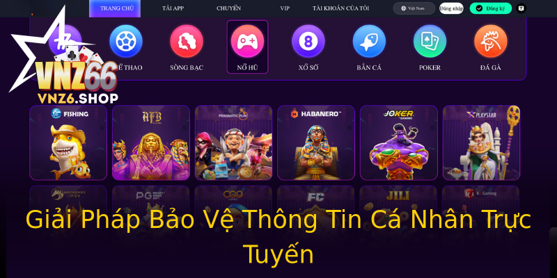Giải Pháp Bảo Vệ Thông Tin Cá Nhân Trực Tuyến